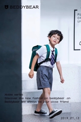 Balo Chống Gù Lớp 1-3 BEDDYBEAR Royal Xanh Lá Cho Bé GZ-XANHLA