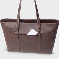 Túi xách nữ công sở laptop 15.6 inch FADODA FTX17 - Vintage, Dung tích lớn, Chống thấm nước