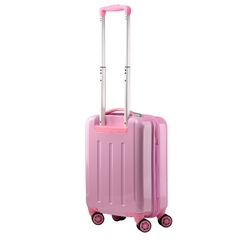 Vali Kéo Nhựa Cho Bé Gái BEDDYBEAR In Hình Dập Nổi 3D Kỳ Lân Unicorn Size Xách Tay 17 inch BJX-LV-001-KYLAN