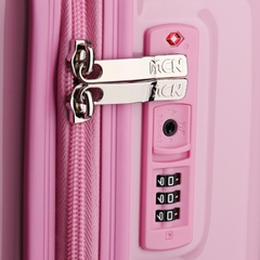 Vali Kéo Nhựa Cho Bé Gái BEDDYBEAR In Hình Dập Nổi 3D Kỳ Lân Unicorn Size Xách Tay 17 inch BJX-LV-001-KYLAN