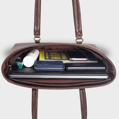 Túi xách nữ công sở laptop 15.6 inch FADODA FTX17 - Vintage, Dung tích lớn, Chống thấm nước