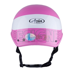 Mũ bảo hiểm 1/2 đầu ASIA MT-105 3M - MBH nửa đầu unisex chuẩn an toàn, tối giản, gọn nhẹ, năng động