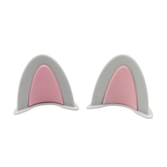 [CHÍNH HÃNG] Phụ kiện tai mèo 2 màu gắn mũ bảo hiểm trang trí siêu dễ thương, thời trang, đáng yêu vô hạn (bộ 2 cái)