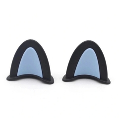 [CHÍNH HÃNG] Phụ kiện tai mèo 2 màu gắn mũ bảo hiểm trang trí siêu dễ thương, thời trang, đáng yêu vô hạn (bộ 2 cái)