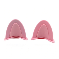 [CHÍNH HÃNG] Phụ kiện tai mèo 2 màu gắn mũ bảo hiểm trang trí siêu dễ thương, thời trang, đáng yêu vô hạn (bộ 2 cái)