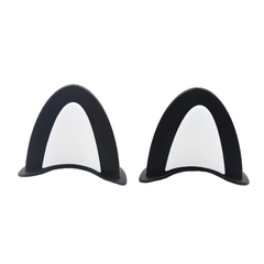 [CHÍNH HÃNG] Phụ kiện tai mèo 2 màu gắn mũ bảo hiểm trang trí siêu dễ thương, thời trang, đáng yêu vô hạn (bộ 2 cái)