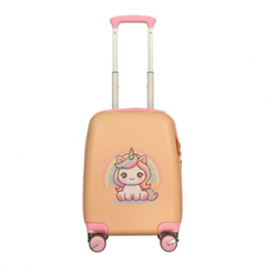 [CHÍNH HÃNG] Vali kéo nhựa trẻ em HÙNG PHÁT PIKA 876 - Đáng yêu, khoang chứa rộng, bánh xe xoay 360 độ, an toàn, bền bỉ