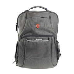 Balo laptop 17 inch LUGBRO Jamboree - Sức chứa lớn, nhiều ngăn, vải trượt nước, đai gài vali, cổng dây sạc