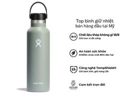 Bình giữ nhiệt Hydro Flask 21 Oz Standard Flex Cap có nắp xoay