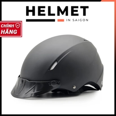 Mũ bảo hiểm 1/2 đầu Protec VIC không kính - MBH nửa đầu thoáng khí, êm nhẹ, đơn giản, chắc chắn, chịu va đập tốt