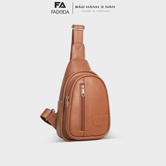 Túi đeo chéo bao tử FADODA FDC16 vừa giấy A5 - Siêu nhẹ, không bong tróc, chống thấm nước