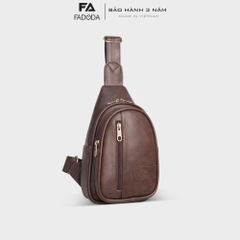Túi đeo chéo bao tử FADODA FDC16 vừa giấy A5 - Siêu nhẹ, không bong tróc, chống thấm nước