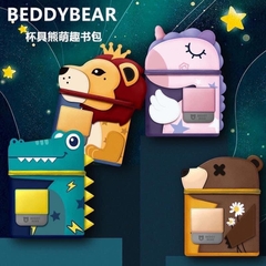 Balo Chống Gù Học Sinh Tiểu Học BEDDYBEAR Cho Bé Họa Tiết Sư Tử BJX-MQ-SUTU