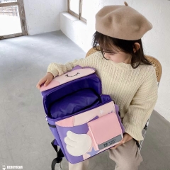 Balo Chống Gù Lớp 1-3 BEDDYBEAR Bé Gái Họa Tiết Kỳ Lân BJX-MQ-KYLAN