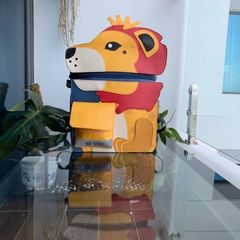Balo Chống Gù Học Sinh Tiểu Học BEDDYBEAR Cho Bé Họa Tiết Sư Tử BJX-MQ-SUTU