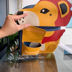 Balo Chống Gù Học Sinh Tiểu Học BEDDYBEAR Cho Bé Họa Tiết Sư Tử BJX-MQ-SUTU