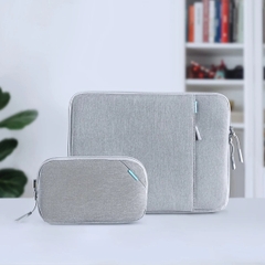 Túi Chống Sốc Laptop TOMTOC A13-C12 Sleeve Kit Macbook 13 inch 360 Protective Kèm Túi Phụ Kiện