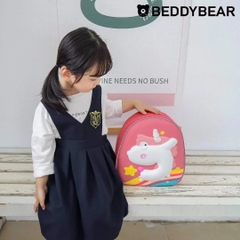 Balo Mẫu Giáo Chống Thất Lạc Cho Bé Gái BEDDYBEAR Kỳ Lân Unicorn Hồng ZS-KYLAN