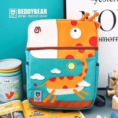 Balo Tiểu Học Chống Gù BEDDYBEAR Cute Bag Họa Tiết Hươu Cao Cổ Cho Bé YE-HUOU