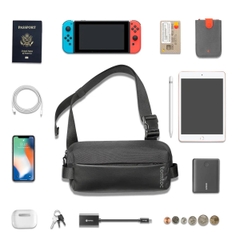 Túi Đeo Chéo TOMTOC Lightweight Codura Sling Bag T21S1D1 Black