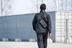 Túi Đeo Chéo TOMTOC Lightweight Codura Sling Bag T21S1D1 Black