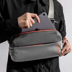 Túi Đeo Chéo TOMTOC Lightweight Codura Sling Bag T21S1G1 Gray