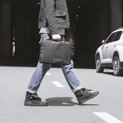 Túi Đeo Chéo TOMTOC Urban Codura Shoulder Bags Black Macbook Ultrabook 13 14 inch H14-C01D / 15 16 inch H14-E02D