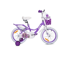 Xe đạp 3 bánh trẻ em Thống Nhất Princess TE16 giỏ trái tim (Dành cho trẻ từ 3 đến 8 tuổi)