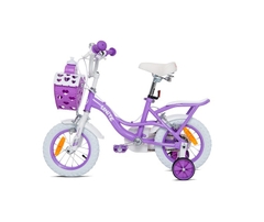 Xe đạp 3 bánh trẻ em Thống Nhất Princess TE12 giỏ trái tim (Phù hợp với trẻ từ 2 đến 6 tuổi) - Hàng chính hãng
