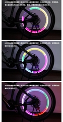 Đèn van xe đạp nhiều màu sắc