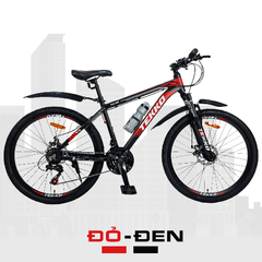 Xe đạp Tekko thể thao Rocket R200 Khung nhôm, cỡ 26 inch - Phù hợp với người cao từ 1m45 trở lên