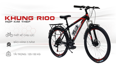 Xe đạp thể thao Tekko R100 26 inch (Phù hợp với người cao từ 1m45 trở lên)