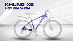 Xe đạp thể thao Tekko S200 27.5 inch Khung Nhôm cao cấp - Phù hợp với người cao từ 1m58 trở lên