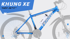 Xe đạp Tekko thể thao R250 cỡ 26 inch - Phù hợp với người cao từ 1m45 trở lên