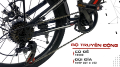 Xe đạp Tekko thể thao trẻ em Legend L200 cỡ bánh 20 inch (Phù hợp với bé từ 6 đến 10 tuổi)