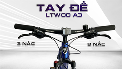 Xe đạp thể thao Tekko S200 27.5 inch Khung Nhôm cao cấp - Phù hợp với người cao từ 1m58 trở lên