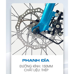 Xe đạp thể thao TEKKO G1 20 inch - xe đạp gấp khung tiện lợi
