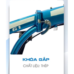 Xe đạp thể thao TEKKO G1 20 inch - xe đạp gấp khung tiện lợi