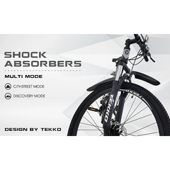 Xe đạp Tekko thể thao Rocket R200 Khung nhôm, cỡ 26 inch - Phù hợp với người cao từ 1m45 trở lên