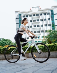 Xe đạp thể thao CALLI S5000 Khung nhôm không mối hàn, Phù hợp với người cao từ 1m48 trở lên