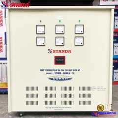 ỔN ÁP STANDA 60KVA TÍCH HỢP BIẾN ÁP ĐIỆN VÀO 260V/430V ĐIỆN RA 380/220V/200V