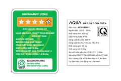 Máy giặt Aqua 9.8 KG AQW-FR98GT.BK