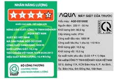 Máy giặt Aqua Inverter 10.5 KG AQD-DD1050E S