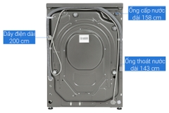 Máy giặt Aqua Inverter 12 kg AQD-A1200H PS