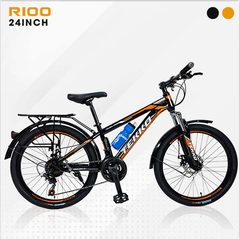 Xe đạp Tekko thể thao R100 cỡ bánh 24 inch (Phù hợp với người cao từ 1m35 đến 1m60)