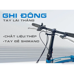 Xe đạp thể thao TEKKO G1 20 inch - xe đạp gấp khung tiện lợi