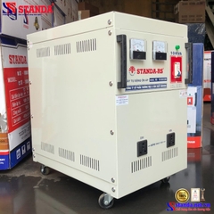 ỔN ÁP STANDA-RS 10KVA DẢI 90V – 250V DÂY ĐỒNG 100%