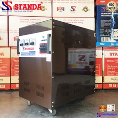 ỔN ÁP STANDA 10KVA 3 PHA DẢI 160V DÂY ĐỒNG 100% THẾ HỆ MỚI