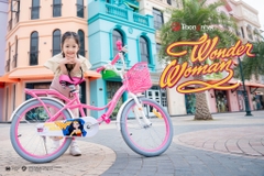 Xe đạp trẻ em Thống Nhất Wonder Woman 20 inch phù hợp với trẻ cao từ 1m20 đến 1m40