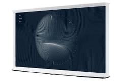 Smart Tivi Kiểu Chữ I Có Chân The Serif QLED Samsung 4K 55 inch QA55LS01BA